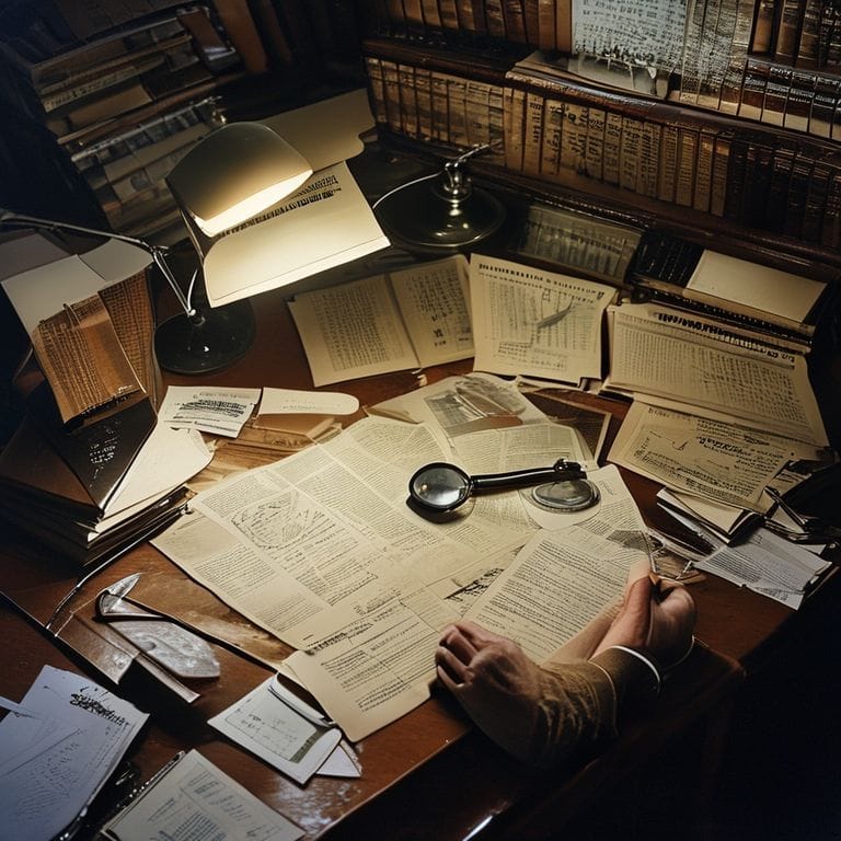 Historical investigation photograph - From Professor Blackwood's Field Notes (dated February 05, 2025)  > "The concept...