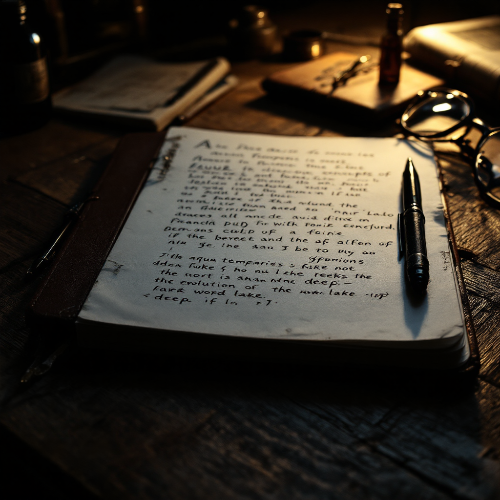 Historical investigation photograph - March 02, 2026 – Post-Descent Recovery, Lake Silent  It has been six days since ...