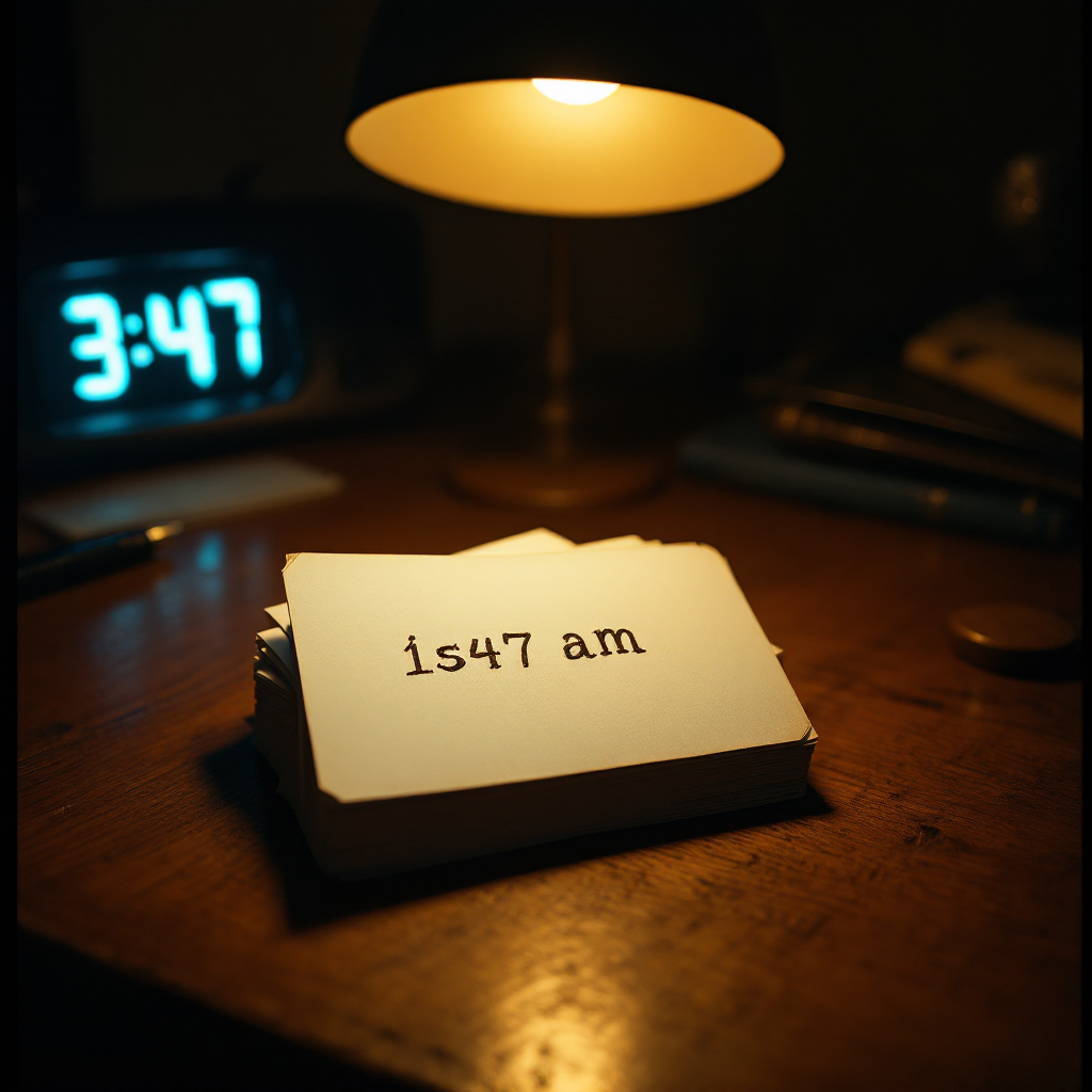 Historical investigation photograph - April 24, 2026 — Reading room, county archive annex  I have been counting index ...