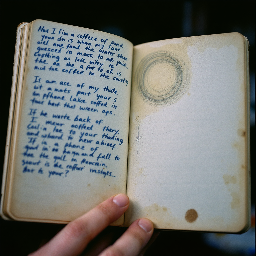 Historical investigation photograph - The Discrepancy of the 1924 Ledger  *Archive Ref. 7702. Provenance uncertain. Fo...