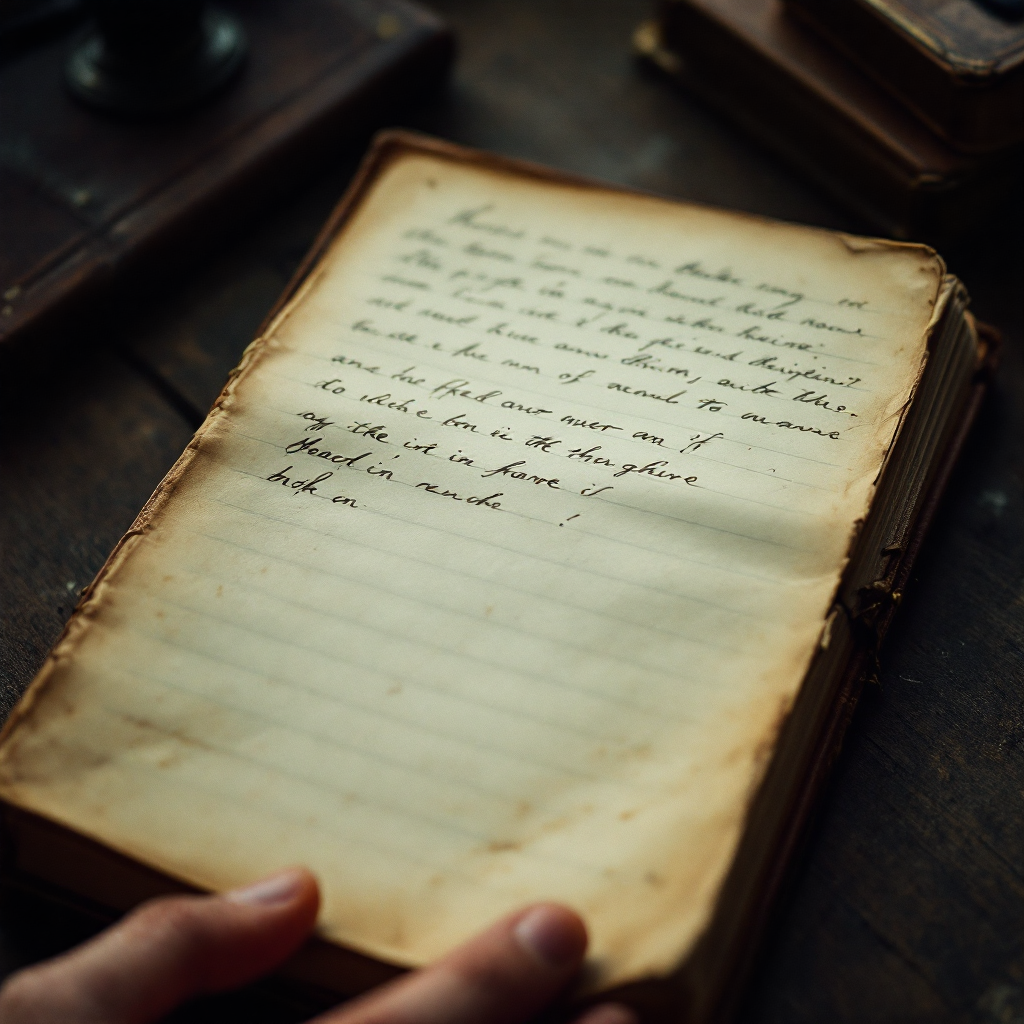 Historical investigation photograph - The Telegraphist's Ledger: Eleanor Carstairs and the Flexus Log  *Archive Refere...