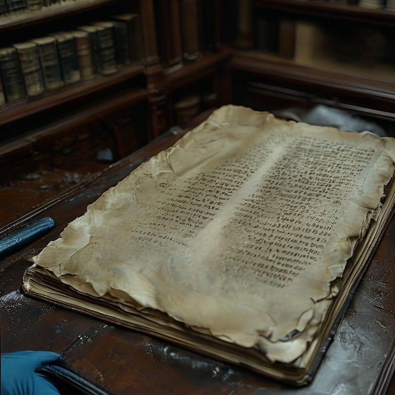 The Inkless Ledger: A Discovery at Winchester House Library