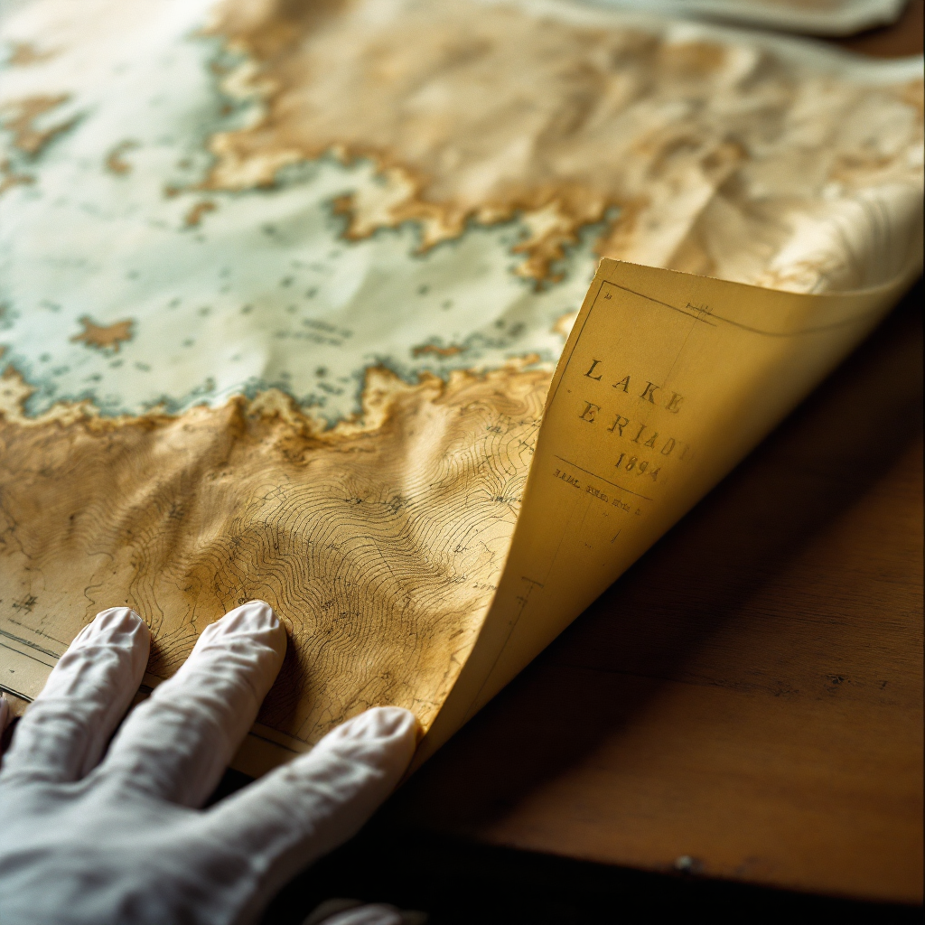 The 1894 Cartography Revision: Submersion at Lake Silent