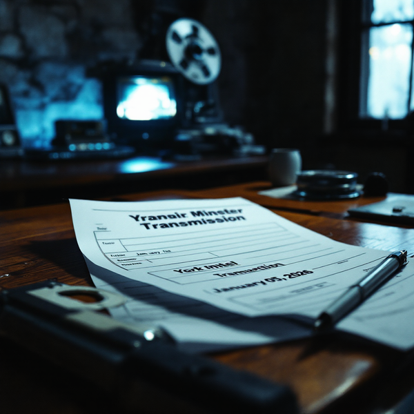 The York Minster Breach: Transcribing the Silent Decibel